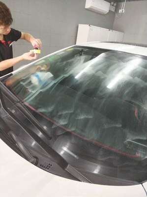 德國漢高 汽車【前擋】納米玻璃鍍膜套裝 含除油膜劑&鍍膜劑 包安裝