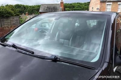 汽車前擋玻璃上的小黑點和黑邊,到底是干嘛用的?